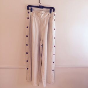 Ralph Lauren Creme Gaucho Pants