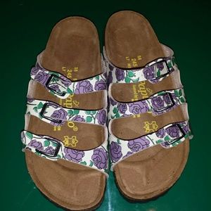 New Floral Birkenstock Sandals