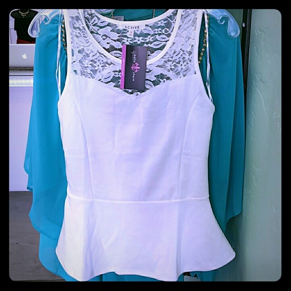 White Lace Blouse