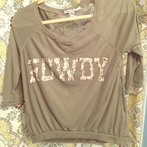 American Rag "Howdy" top