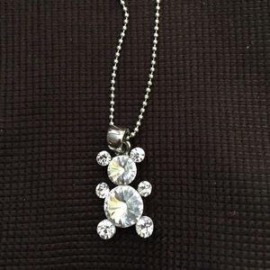 Teddy bear necklace🐻✨