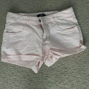Light pink shorts