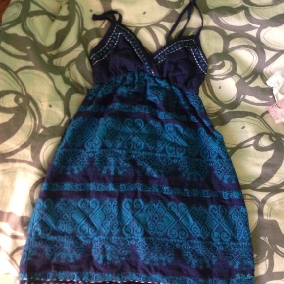 Beachy Blue Sundress