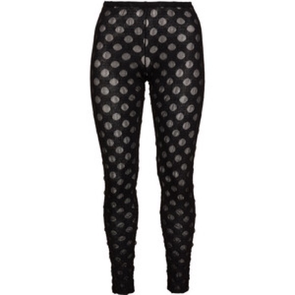 Poka dot leggings