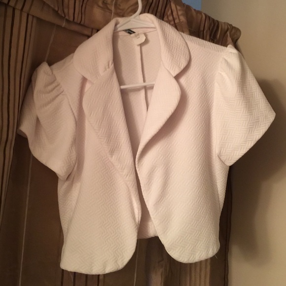 White blazer