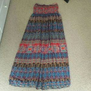 Strapless Maxi dress