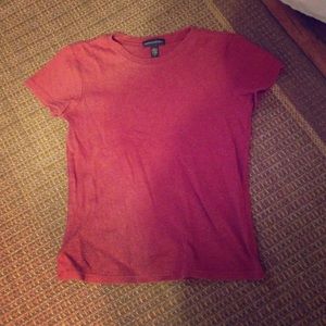 Light burgundy tee