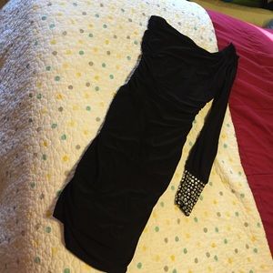 Black party dress