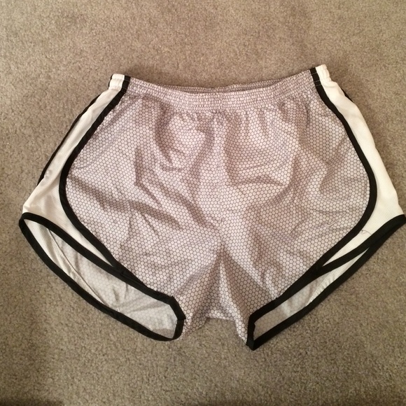 Gray Honeycomb Nike Tempo Shorts