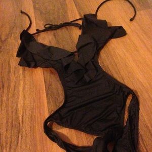 Victoria's Secret Black Monokini  (Never Worn)