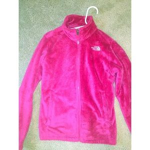 pink north face girls 14-16