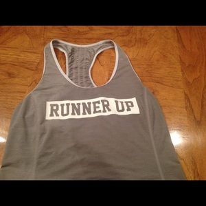 Lululemon "runner up" tank size 8.