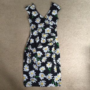 Betsey Johnson Vintage Flower print Cotton Lycra