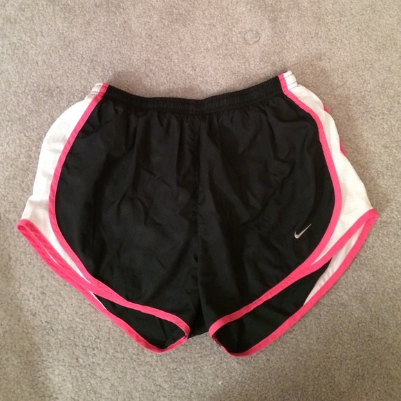 Black & Pink Nike Tempo Shorts