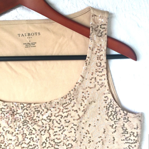šTalbots sequin topš - Picture 2 of 2