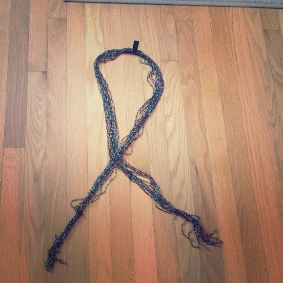 Multi-Color Beaded Necklace/Belt