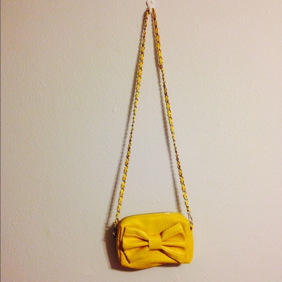 Cute yellow purse