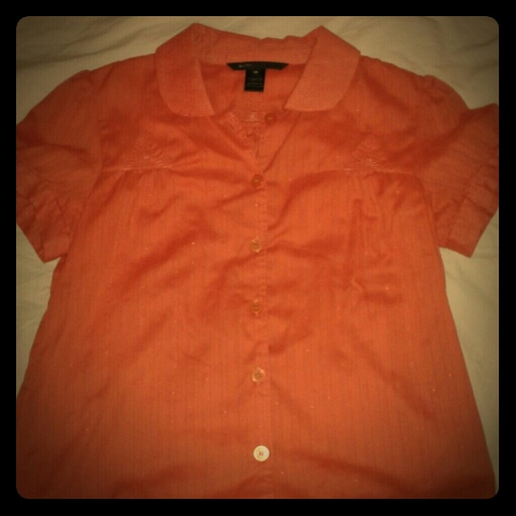 Marc Jacobs cap-sleeve collared button-up
