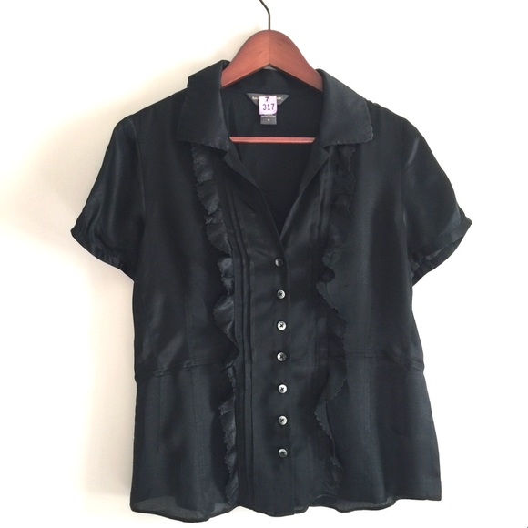 Banana republic silk shirt