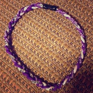 Titanium sports necklace