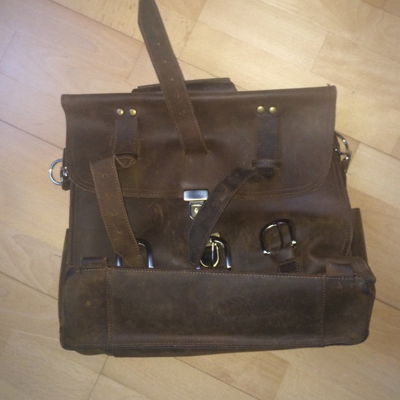 Vintage leather bag - Picture 1 of 3