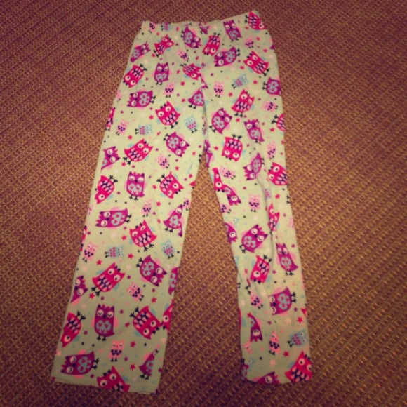 Kids owl pajama set