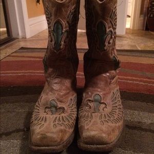 Corral Vintage Cowboy Dress Boots size 7