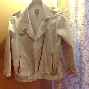 GAP Denim Moto Jacket