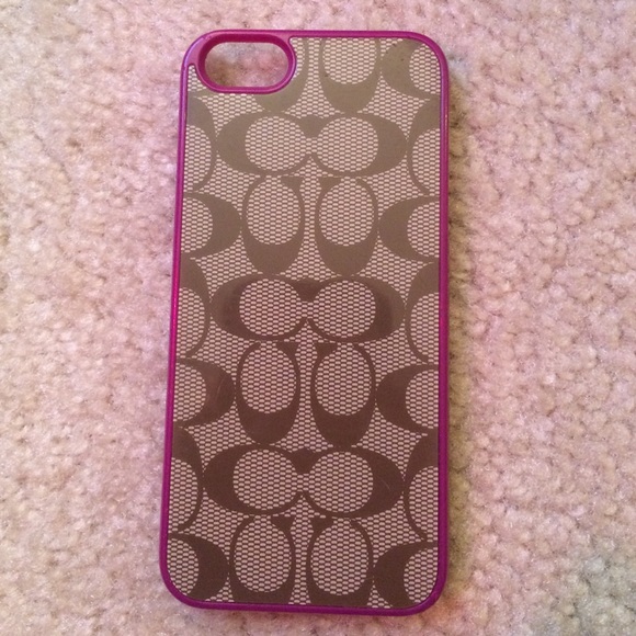 Coach iPhone case