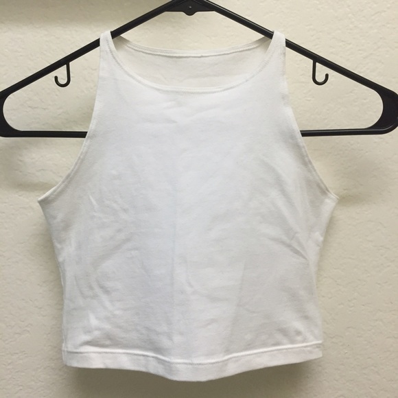 NWOT American Apparel Sleeveless Crop Top