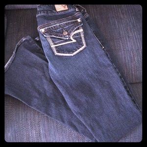Decorative Pocket Artist Jeans