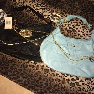 2 Baby Phat Handbags Leather For $120
