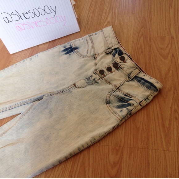 Wet seal high waisted jeans