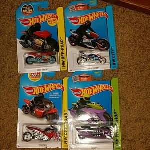 Hot wheels motorcycles