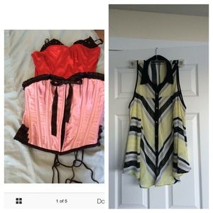 Corset & top bundle