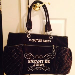 Juicy Couture baby bag. Great condition!!