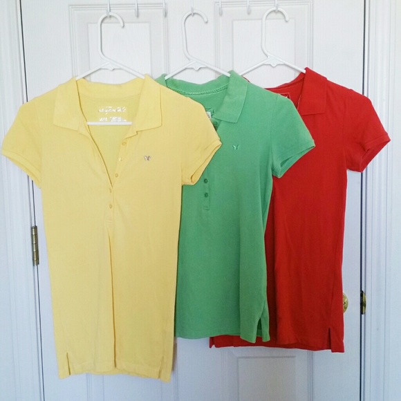 Aeropostale Pique Polo (Bundle)