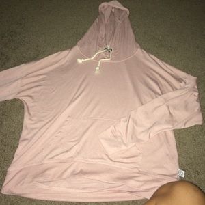 LA hearts thin flowy sweatshirt