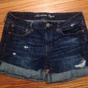 American eagle jean shorts