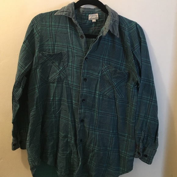 Blue flannel