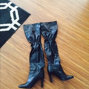 Coach Allyson leather boots