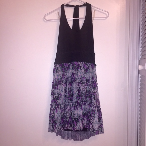 Floral halter dress - Picture 1 of 1