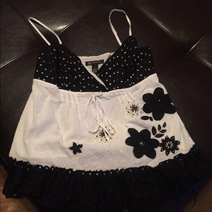 INC baby doll shirt GUC