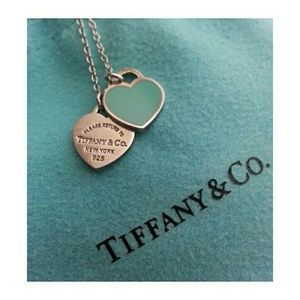 Tiffany & Co. Mini Double Heart Tag Pendant
