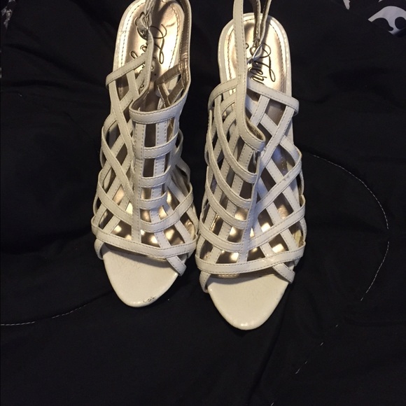 White sandal