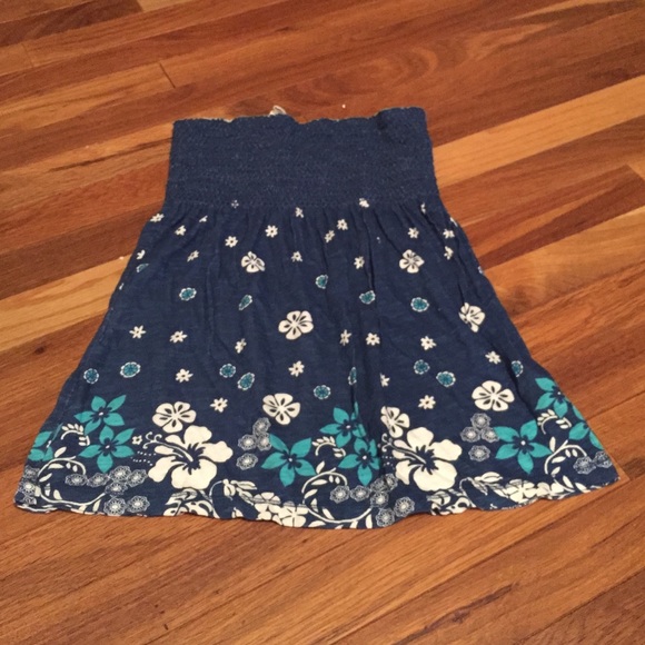 Strapless Babydoll top