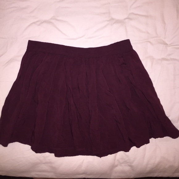 Brandy Melville Burgundy skirt