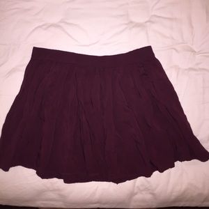 Brandy Melville Burgundy skirt