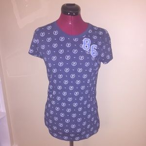 PINK Victoria's Secret Navy logo tshirt