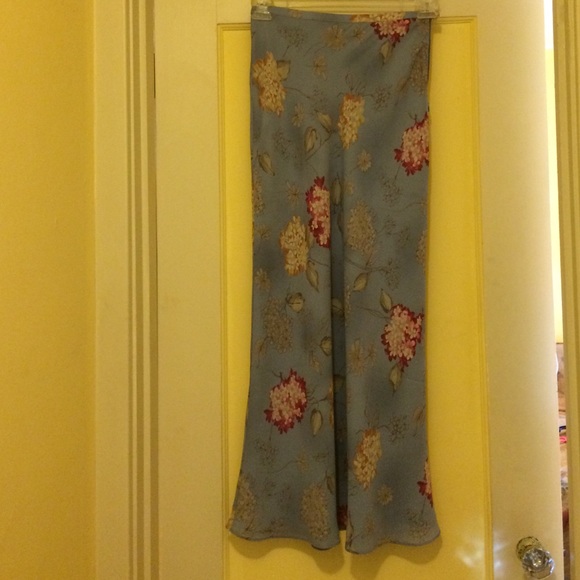 Floor Length Floral Skirt